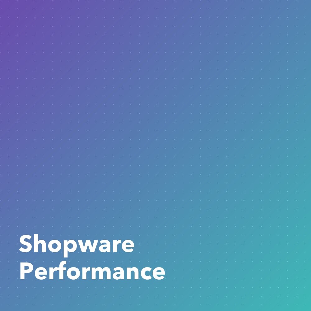 Shopware Performance Optimierung
